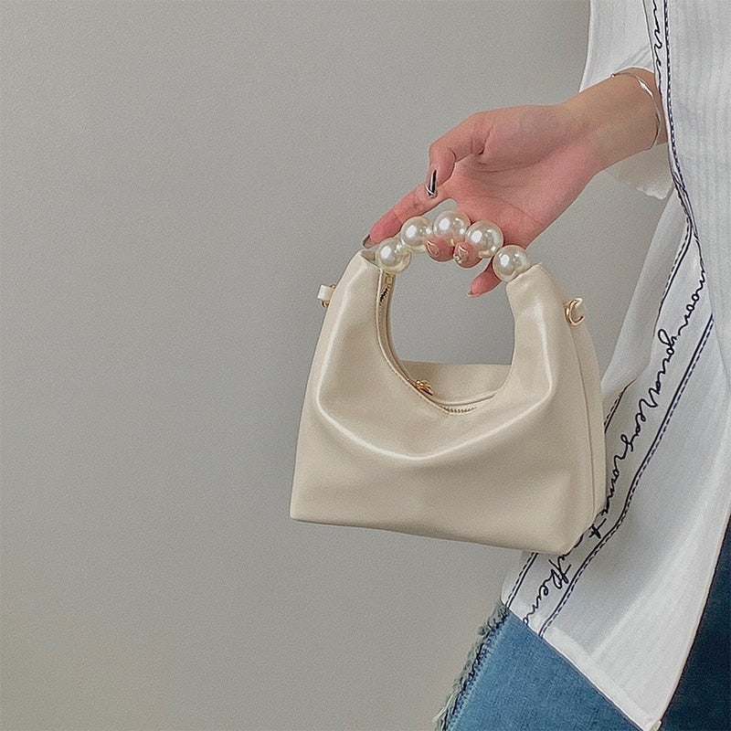 Elegant Pearl Clutch